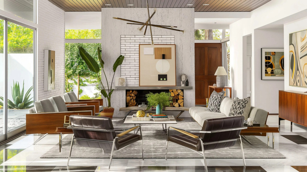 Стиль Mid-century modern: повернення витончених конусів та тонких ліній