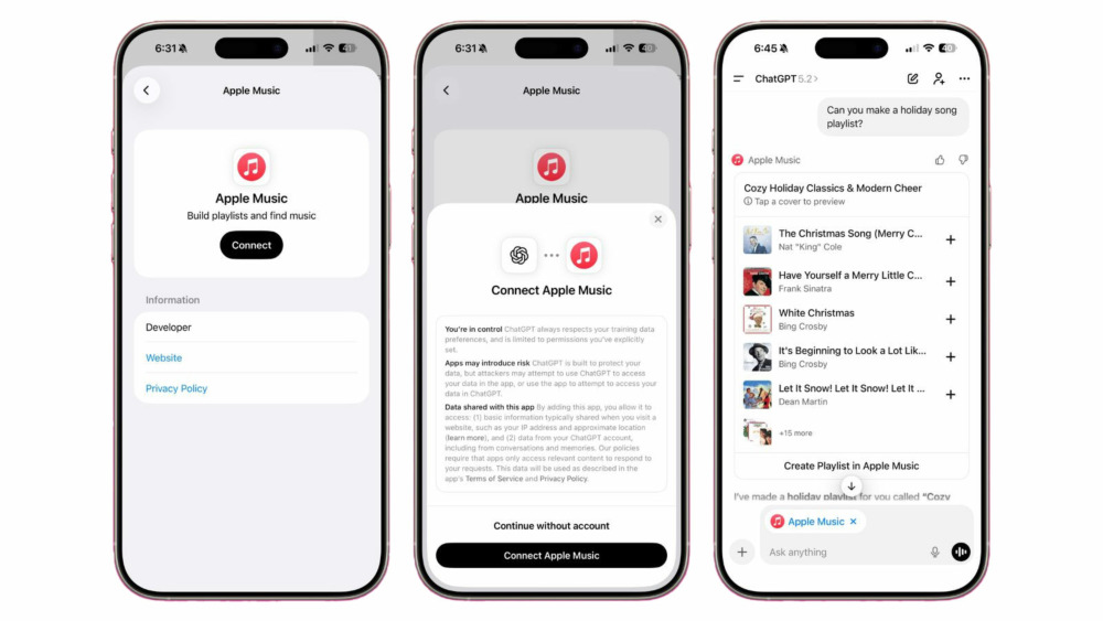 Як підключити Apple Music до ChatGPT