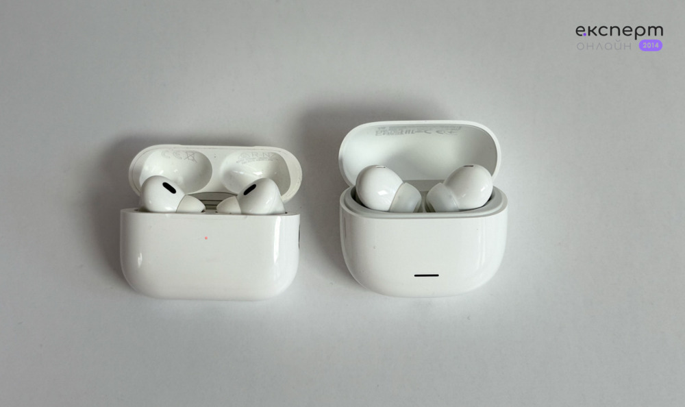 Порівняння навушників Redmi Buds 8 Lite та AirPods Pro 2