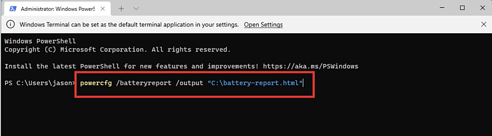Як перевірити стан батареї ноутбука у Windows 10 і 11