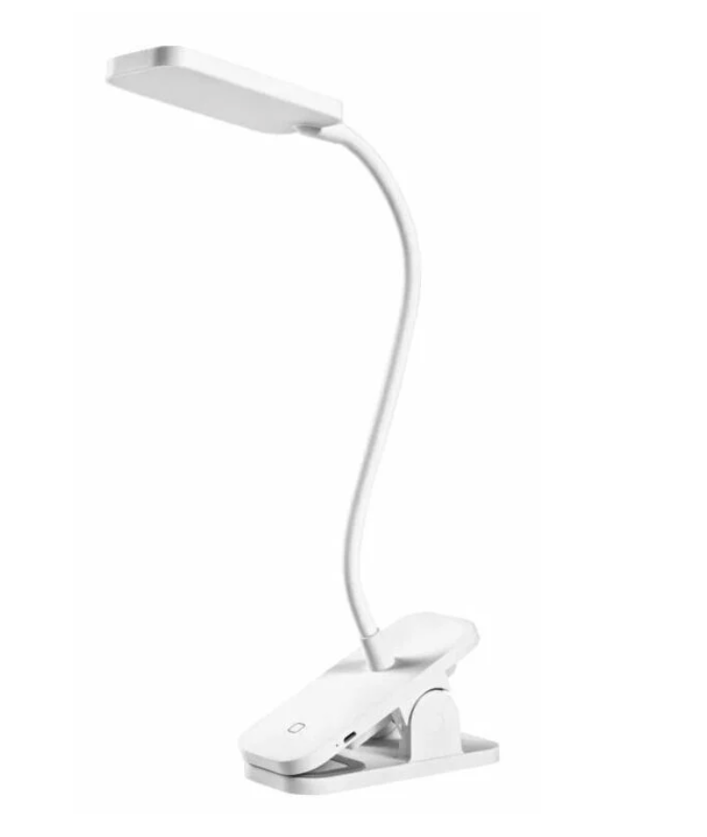 Лампа для читання LEDVANCE Panan Clip 5W 4000K на прищіпці з акумулятором