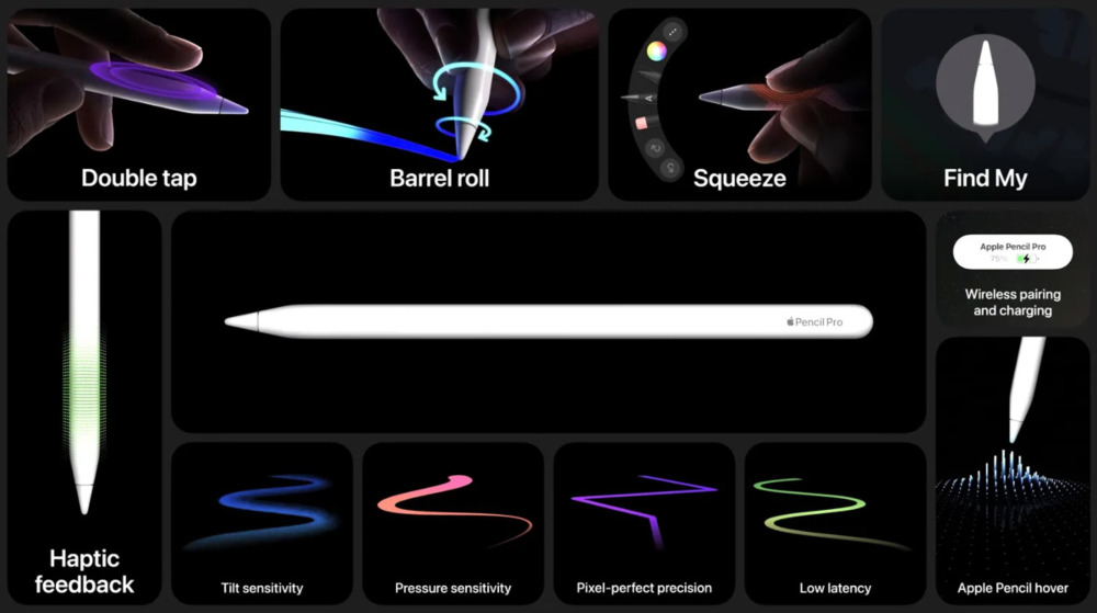 Новий стилус Apple Pencil Pro 