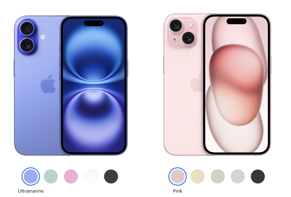Порівняння характеристик iPhone 16 та iPhone 15 — які відмінності в дисплеї, камері та чи варто оновлюватися