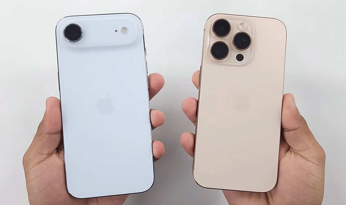Радимо, що краще придбати — iPhone Air чи б/у iPhone 16 Pro у 2026 році: порівняння характеристик