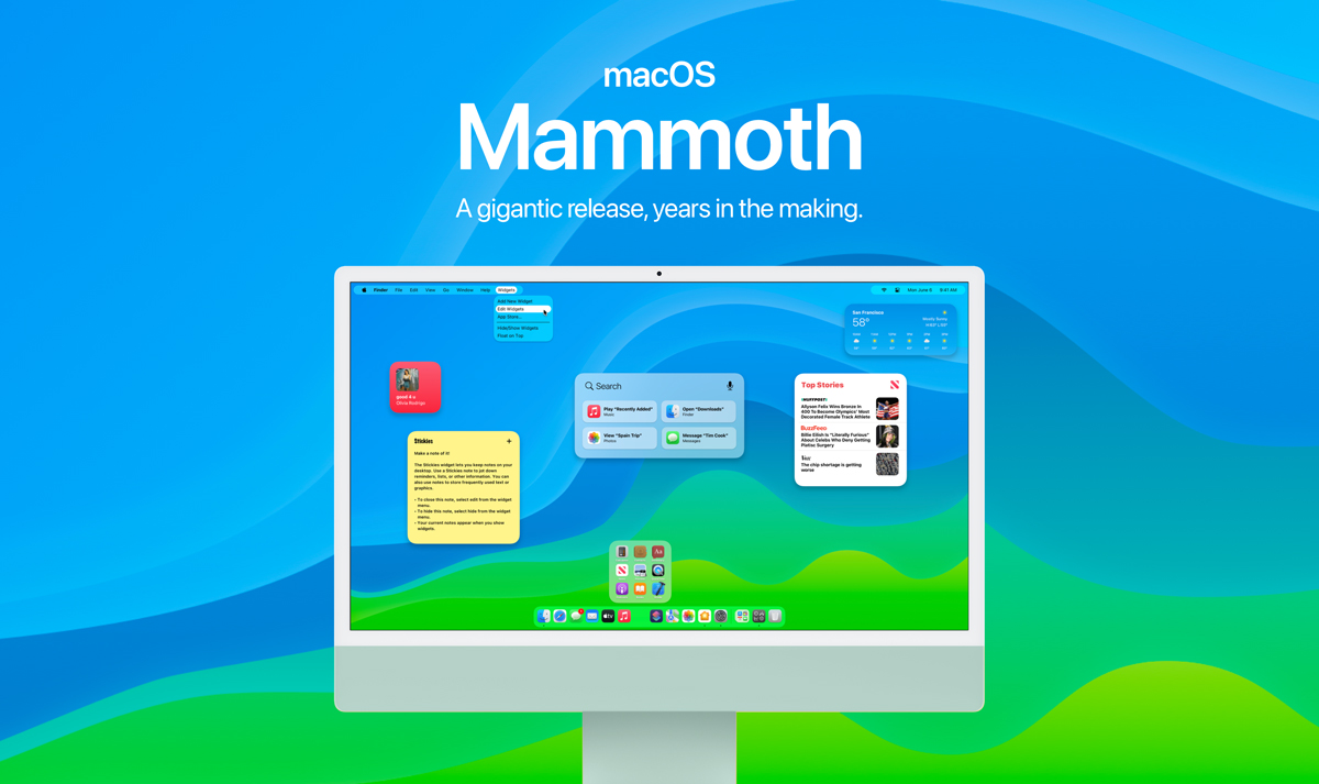 Коли вийде macOS 13 Mammoth: нові фішки, чутки, концепт та сумісні Mac