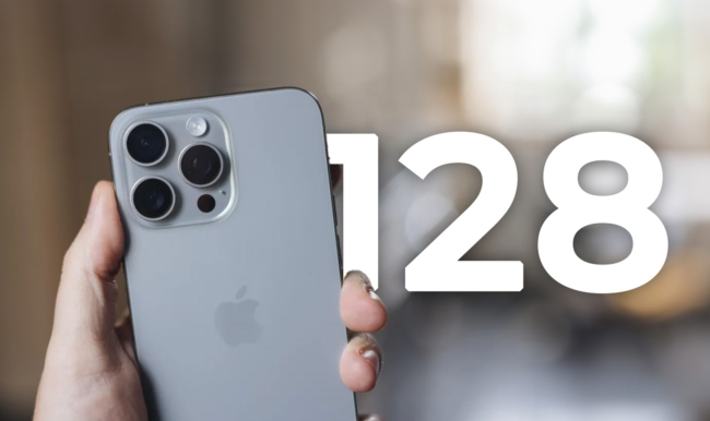 Чи варто купувати iPhone з 128 ГБ пам'яті у 2024 році?
