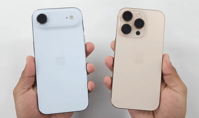 Радимо, що краще придбати — iPhone Air чи б/у iPhone 16 Pro у 2026 році: порівняння характеристик