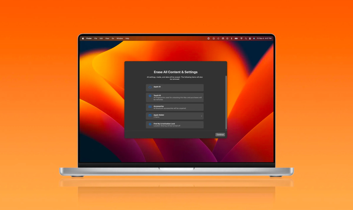 Як скинути налаштування MacBook перед продажем Як скинути налаштування MacBook перед продажем