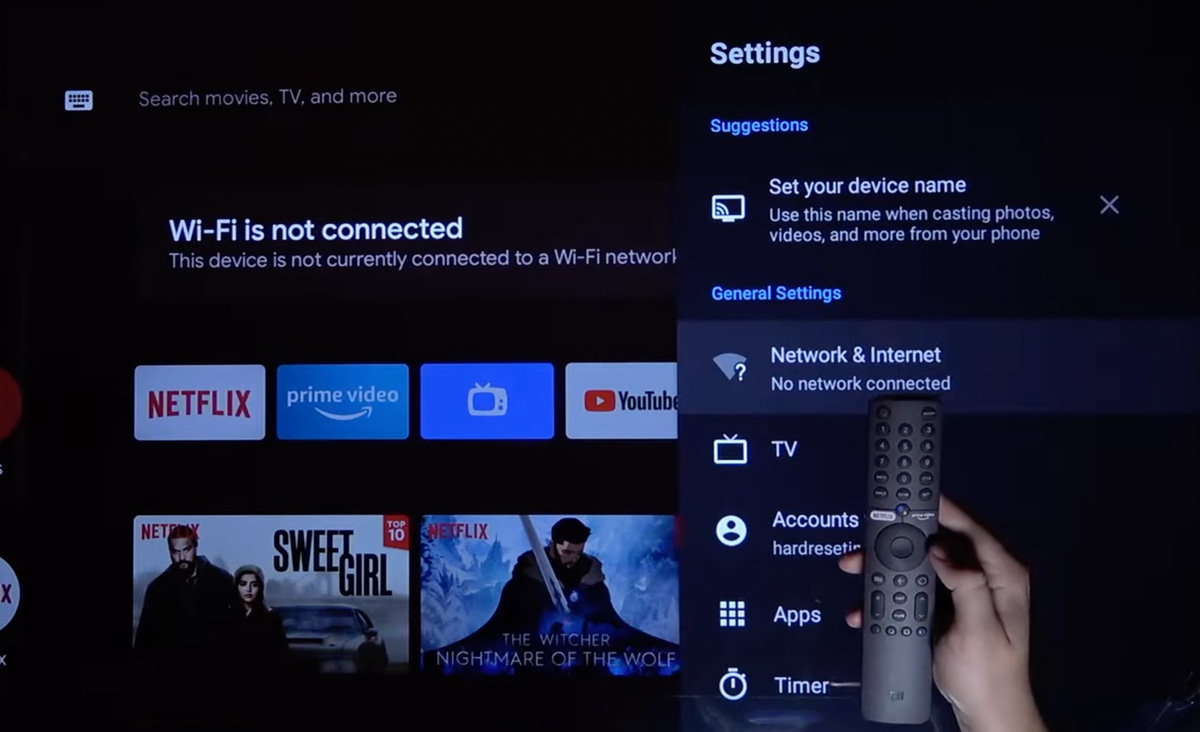 Як підключитися до інтернету Wi-Fi на телевізорі Xiaomi