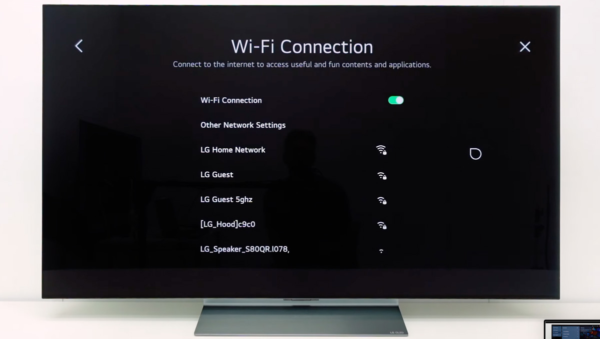 Як підключитися до інтернету Wi-Fi на телевізорі LG