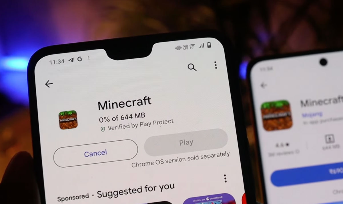 Як завантажити Minecraft на Android