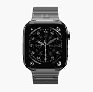Смарт-годинник Apple Watch Series 11 GPS + Cellular 42mm Slate Titanium Case with Slate Link Bracelet (MF9K4+MXMD3)