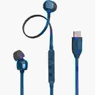 Дротові навушники JBL T310C USB-C Blue