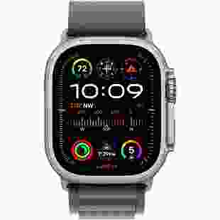 Смарт-годинник Apple Watch Ultra 2 GPS + Cellular 49mm Titanium Case with Blue Alpine Loop - Small (MREK3/MRFA3)