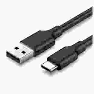 Кабель UGREEN US287 USB to Type-C 3A 1,5m чорний