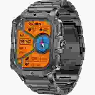 Смарт-годинник Gelius Tactical Heavy GP-SW016 Black Chrome