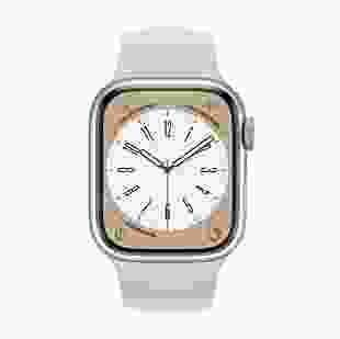 Смарт-годинник Apple Watch Series 8 GPS 41mm Starlight Aluminum Case with Starlight Sport Band (MNP63, MNU93)