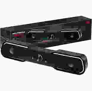 2E Акустична система (саундбар) PCS101 RGB, 2.0, USB, Black