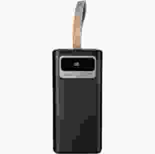 Зовнішній акумулятор (павербанк) Gelius Wide GP-PB308 40000mAh (QC+PD 22.5W/Led) Black