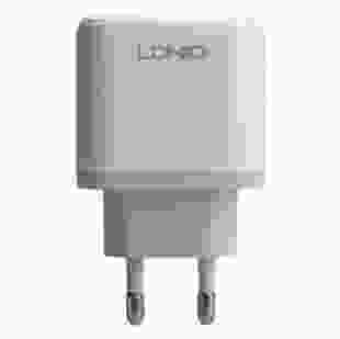 Мережевий Зарядний Пристрій LDNIO A2526C PD/QC 45W (Білий)
