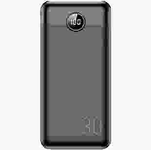 Зовнішній акумулятор (павербанк) YENKEE YPB 3018 30000mAh 20W Black