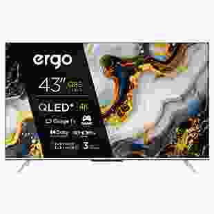 Телевізор Ergo 43" QLED + UHD (4K) 43JUQ85