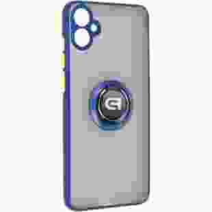 Протиударний чохол ArmorStandart Frosted Matte Ring для Samsung A05 (A055) Navy Blue