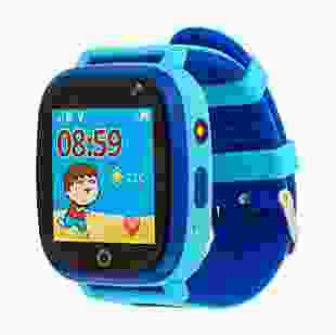 Смарт-годинник дитячі вологозахищені AmiGo GO001 iP67 Blue