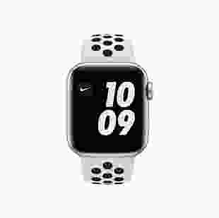 Смарт-годинник Apple Watch Series 6 Nike GPS 44mm Silver Aluminum Case with Pure Platinum/Black Nike Sport Band (MG293)