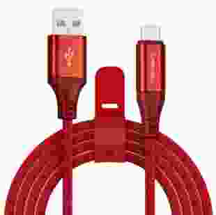 Кабель USB Crown CMCU-3103M micro-USB RED 1m