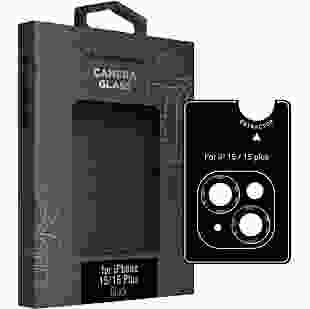 Захисне скло для камери ArmorStandart Supreme Black Icon для iPhone 15 / 15 Plus Black