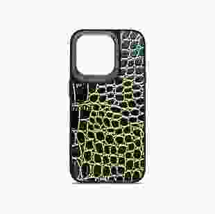 Захисний чохол Harder Crocosaur для Apple iPhone 15 Green