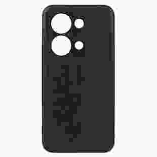 Захисний чохол Silicone Cover Lakshmi Full Camera для Xiaomi Poco M6 Pro 4G Чорний / Black