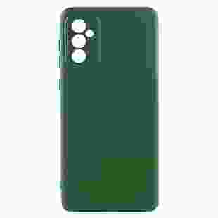Захисний чохол Silicone Cover Lakshmi Full Camera (A) для Samsung Galaxy A35 Dark Green
