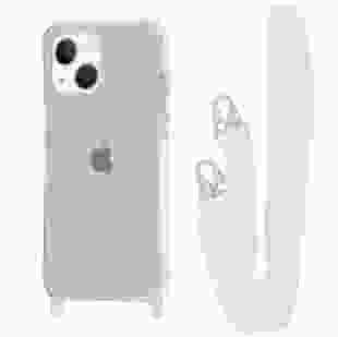 Чохол WAVE Clear Case With Strap iPhone 14 (White)