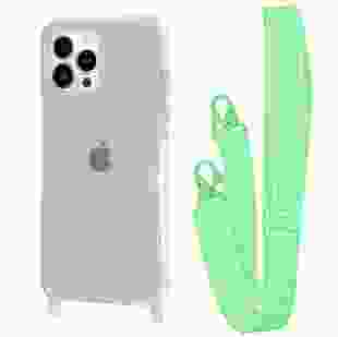 Чохол WAVE Clear Case With Strap iPhone 15 Pro Max (Green)