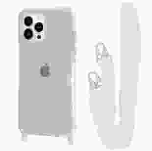 Чохол WAVE Clear Case With Strap iPhone 14 Pro Max (White)