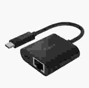 Belkin USB-C - Ethernet 60W PD, black
