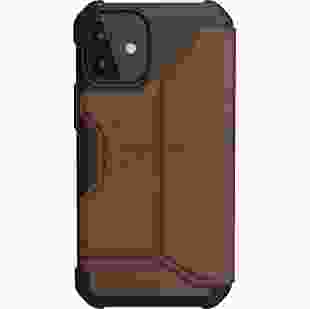 UAG Metropolis для iPhone 12 Mini[Leather Brown]