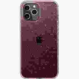 Spigen Liquid Crystal Glitter[для iPhone 12/12 Pro, Rose Quartz]