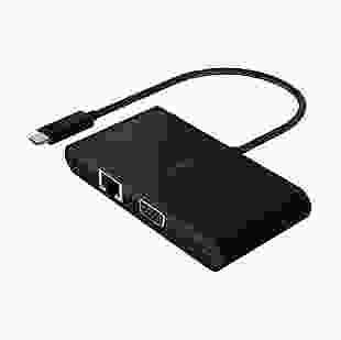 Belkin USB-C - Ethernet, HDMI, VGA, USB-A, 100W PD, black