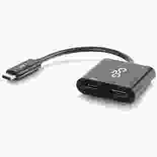 C2G Адаптер USB-C на HDMI USB-C з зарядкою чорний