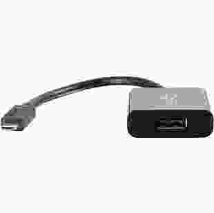 C2G Адаптер USB-C на DP чорний