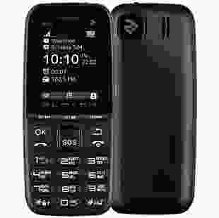 2E Мобільний телефон S180 2021 2SIM без ЗУ Black