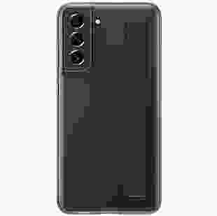 Samsung Чохол Clear Strap Cover для смартфону Galaxy S21 FE (G990) Dark Gray