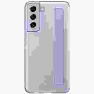 Samsung Чохол Clear Strap Cover для смартфону Galaxy S21 FE (G990) Lavender