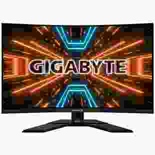 Gigabyte Монітор LCD 31.5" M32QC, 2xHDMI, DP, USB-C (18W), 2xUSB3.0, KVM, VA, Curved, 2560x1440, 170Hz, 1ms, DCI-P3 94%, HDR400, FreeSync