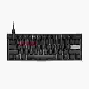 Ducky Клавіатура One 2 Mini, Cherry Red, RGB LED, UA/RU, Black-White