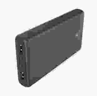 HAMA Портативний зарядний пристрій Power Bank ALU15HD 15000 mAh Anthracite