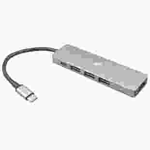 2E Адаптер USB-C Slim Alluminum Multi-Port 5in1